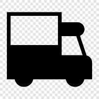 truck, trucker, transportation, cargo icon svg