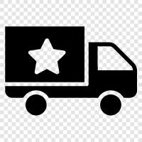 truck, transport, freight, cargo icon svg