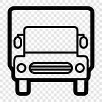 truck, cargo, transport, freight icon svg