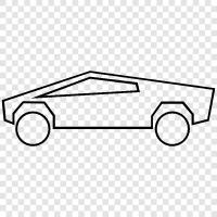 truck, cars, trucks, autonomous icon svg