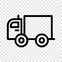 truck delivery, freight truck, trucking, freight icon svg