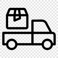 truck delivery, trucking, trucking company, trucking company delivery icon svg