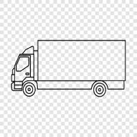truck driver, trucking, trucking companies, trucking industry icon svg