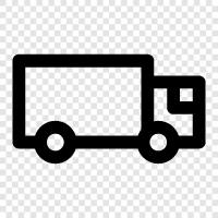truck driver, trucker, trucking, trucking company icon svg
