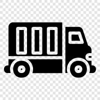 truck, freight, cargo, cargo truck icon svg