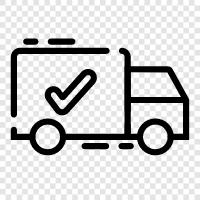 truck, freight, freight delivery, freight truck icon svg