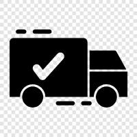 truck, cargo, cargo truck, transportation icon svg