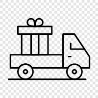 truck, driver, freight, freight forwarding icon svg