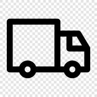 truck, delivery, cargo, cargo truck icon svg