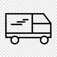 truck, freight, cargo, transport icon svg