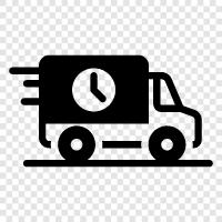 truck, delivery, trucking, trucking company icon svg