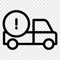 truck, delivery, logistics, transportation icon svg