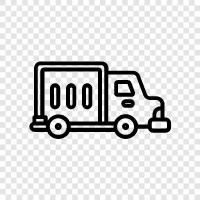 kamyon nakliye, nakliye şirketi, nakliye konteyneri, nakliye kamyonu ikon svg