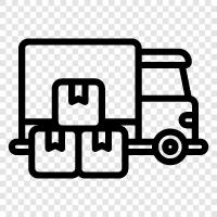 truck, cargo, cargo truck, delivery icon svg