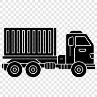 truck, delivery, freight, freight truck icon svg