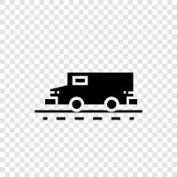 truck, car, motorcycle, bicycle icon svg