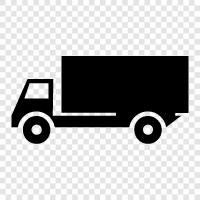 truck, cargo, transportation, freight icon svg