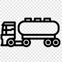 truck, tanker, transport, cargo icon svg