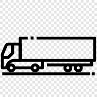 truck, moving, trucking, moving companies icon svg