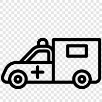 truck, ambulance, vehicle, tow truck icon svg