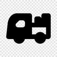 truck, cars, trucking, transportation icon svg