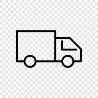 trucker, truck driving, trucking, cargo icon svg