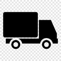 trucker, cargo, transport, haul icon svg