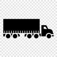 trucking, transport, cargo, freight icon svg