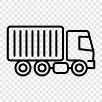 trucking, trucking services, trucking companies, trucking industry icon svg