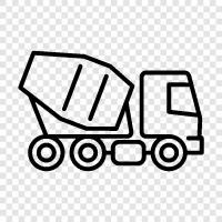 trucking, cargo, cargo truck, trucking company icon svg