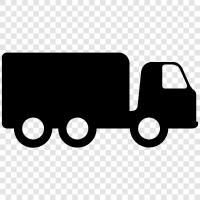 trucking, trucking company, truck driver, trucking industry icon svg