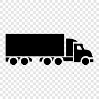 trucking, trucking company, truck driver, trucking industry icon svg