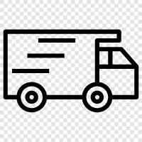 trucking, cargo, freight, freight truck icon svg