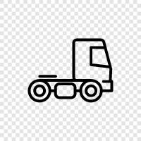 trucking, trucking industry, trucking companies, trucking equipment icon svg