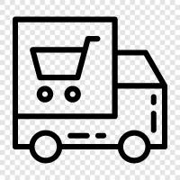 trucking, transportation, truck driver, cargo icon svg