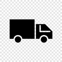 trucking, transport, hauling, cargo icon svg