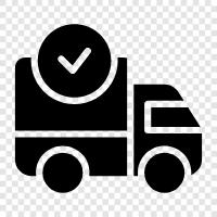 trucking, trucking industry, trucking sector, trucking companies icon svg