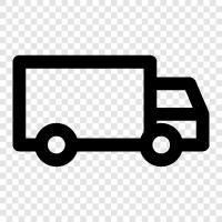 trucking, transportation, cargo, haul icon svg