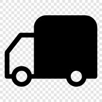 trucking, transportation, cargo, haul icon svg