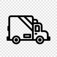 trucking, transportation, cargo, haul icon svg