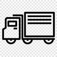 trucking, transport, cargo, transportation icon svg