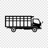 trucking, cargo, transport, haul icon svg