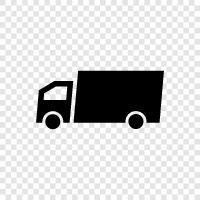 trucking, transportation, cargo, freight icon svg