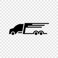 trucking, truck driving, trucking company, trucking industry icon svg