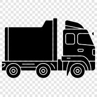 trucking, transportation, freight, freight truck icon svg