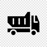 trucking, shipping, haul, transport icon svg