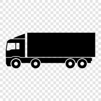 trucking, transport, cargo, shipping icon svg