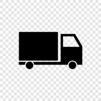trucking, trucking company, trucking industry, truck driver icon svg