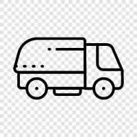 trucking, transport, haul, transport truck icon svg