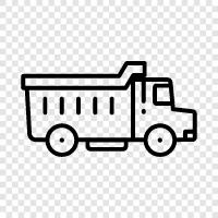 trucking, cargo, transport, cargo truck icon svg